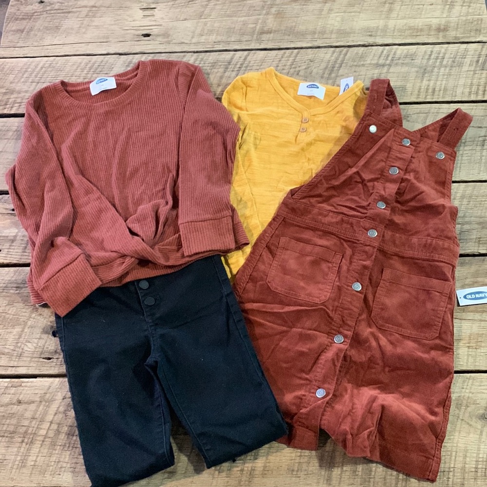 Lot of girls fall clothes